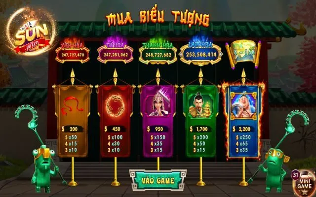 Slot na tra Sunwin đồ họa đẹp mắt